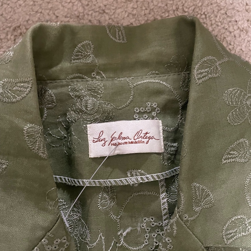 ✨ Vintage Luz Elena Ortega Embroidered Two-Piece Set ✨ - Picture 2 of 7